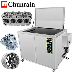 Mesin Cuci Ultrasonik dengan Sistem Filtrasi, untuk Peralatan Dapur Pembersih Oli CR-180G 60L 61L