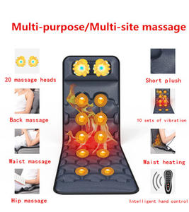 Esino ODM-cojín vibrador de cuerpo completo ajustable, colchón masajeador eléctrico para cama, nuevo producto - Product Image 2