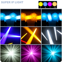 Cabeza móvil LED de 450W con función Beam, Spot y Wash 3 en 1, CMY CTO, fuente de luz de alta luminosidad para discotecas, KTV, fiestas y conciertos