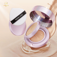Fond de teint et poudre de maquillage doux et mat résistant à la sueur OEM fond de teint minéral imperméable à l'eau longue durée hd fond de teint compact