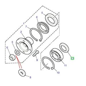 Distanziale 4X4 ALLMAKES per Land Rover FRC5439 - Product Image 1