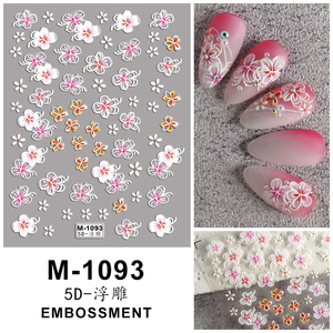 Pegatinas <span class=keywords><strong>de</strong></span> <span class=keywords><strong>Uñas</strong></span> con Diseño <span class=keywords><strong>de</strong></span> Flores en Relieve 5D, Serie <span class=keywords><strong>de</strong></span> Flores, Rosa Roja <span class=keywords><strong>de</strong></span> la Suerte, <span class=keywords><strong>Girasol</strong></span>, Tulipán, Hechas <span class=keywords><strong>de</strong></span> Resina, Venta al por Mayor OEM - Product Image 2