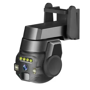 2023 आउटडोर निगरानी 4MP PTZ सुरक्षा कैमरा प्रणाली आईपी नेटवर्क कैमरा दोहरी लेंस कैमरा