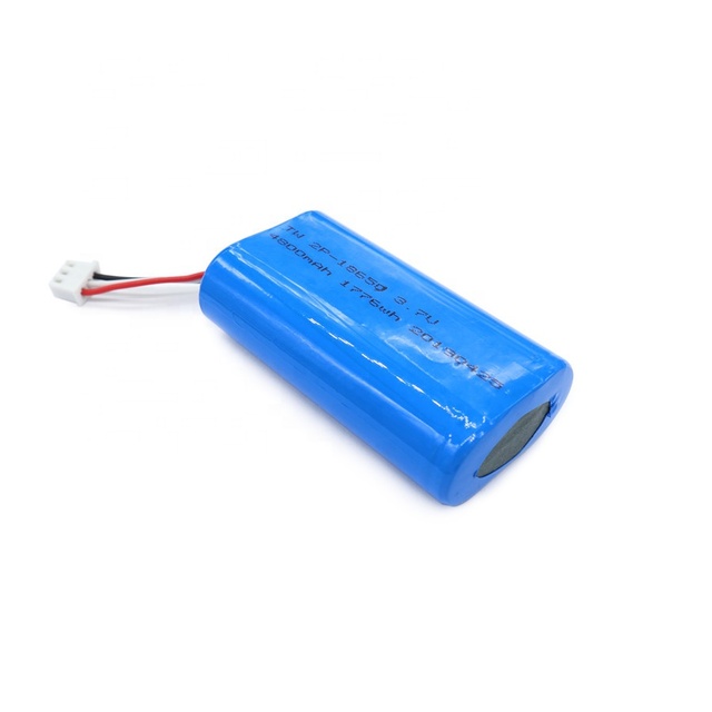 Customizable 18650 1s2p 3.7V 4000mAh 4400mAh 5000mAh 5200mAh 5600mAh 6000mAh 6800mAh Lithium Ion Battery Pack