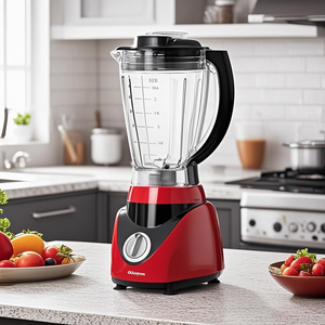 Mini licuadora de frutas eléctrica de acero inoxidable portátil de 1,5 l, exprimidor de función inversa de velocidad Variable, mezclador de alimentos, batería USB en inglés - Product Image 2