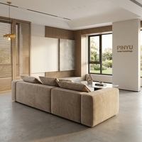 Armoire de chambre modulaire en chêne clair à structure ouverte, avec tiroir individuel et rangement pour livres et ornements