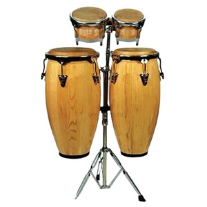 Venta al por Mayor de Conjuntos de Tambores <span class=keywords><strong>Conga</strong></span> de Piel de Oveja/Vaca de 10 y 11 Pulgadas |   Congas de Madera para Percusión Latina |   <span class=keywords><strong>Precio</strong></span> de Fábrica - Product Image 1