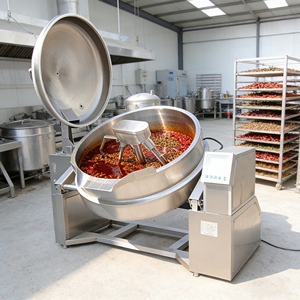 Low Noise Variable Frequency <strong>Stirrer</strong> Insulated Thermal <strong>Pot</strong> Commercial Catering Processing Machine Steam Jacketed Cooking Mixer - Product Image 5