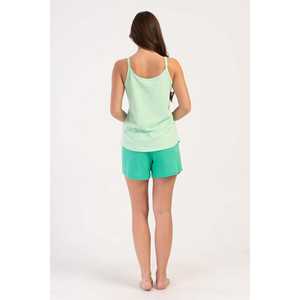 Ensemble deux pièces formel tendance pour femme en tissu tricoté, jupe moulante à bretelles ovales et haut court pour l'été - Product Image 1