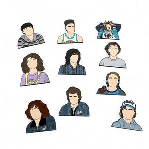 Spille in smalto morbido per personaggio <span class=keywords><strong>serie</strong></span> <span class=keywords><strong>TV</strong></span> nuovo Designer cappello a spilla accessori alla rinfusa Teleplay persona attore per bambini in lega - Product Image 5