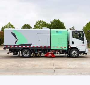 Véhicule de nettoyage et de balayage électrique pur Dongfeng 4x2 10m³ personnalisé Clw pour le nettoyage des rues municipales - Product Image 3