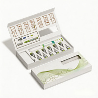 Aangepaste verpakkingsset magnetische cadeaudoos hologram sticker label en instructiehandleiding leaflet kit voor peptide flaconpen