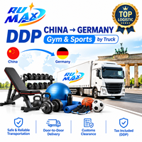 Expédition de camions DDP Chine-Allemagne pour les importateurs en gros d'équipements de sport et de fitness, logistique porte-à-porte