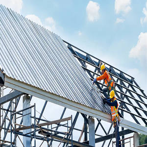 Tôle de Toiture Galvanisée à Bon <span class=keywords><strong>Prix</strong></span> en Gros, Acier Ondulé Aluzinc Calibre 22 pour l'Architecture Résidentielle - Product Image 5