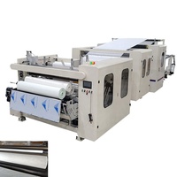 Máquina de fabricación de papel higiénico, Rollo grande de rebobinado, pequeño, fabricante de equipos de toalla de cocina, precio directo de fábrica