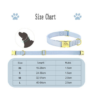 Custom Sublimatie Patroon Massief Satijn Halsband Ontwerp Uw Eigen Merk Logo Hond Halsband Hond Accessoires Voor Kleine Huisdier <span class=keywords><strong>Chihuahua</strong></span> - Product Image 6