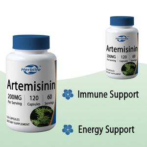Artemisinina OEM/ODM 200 mg, 120 Cápsulas Vegetarianas - Sin OMG, Sin Gluten, 60 Porciones, Apoyo Inmunológico, Apoyo Energético - Product Image 3