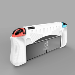 Coque de <span class=keywords><strong>protection</strong></span> pour Nintendo <span class=keywords><strong>Switch</strong></span> <span class=keywords><strong>OLED</strong></span> 7 pouces TPU Case accessoires de console de jeu - Product Image 2