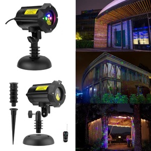 ไฟคริสต์มาสกลางแจ้งแบบฮาเร็ม, โคมไฟเลเซอร์หิ่งห้อย RGB ดวงดาวโปรเจคเตอร์ตกแต่งสวนโคมไฟสนามหญ้า - Product Image 6