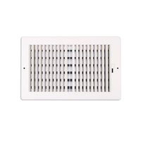 Système HVAC Lakeso, grille de ventilation à double sens facile à nettoyer, grilles de climatisation, diffuseurs, grilles de ventilation d'air