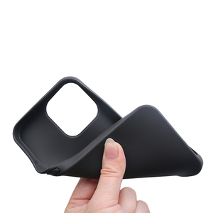 Custodia all'ingrosso in Silicone nero opaco antiurto per telefono cellulare custodia in Silicone morbido TPU per <span class=keywords><strong>iPhone</strong></span> 16 <span class=keywords><strong>Pro</strong></span> Max 14 15 Plus 17 Air <span class=keywords><strong>Cover</strong></span> - Product Image 6