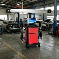Machine d'alignement de roues 3D pour automobile avec fonction de suivi automatique et affichage des paramètres de réglage