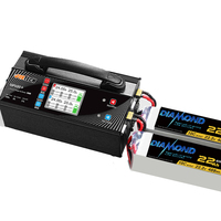 Chargeur de batterie LiPo semi-solide FOXTECH UP600+ 2x600W à double canal 25A 2-6S pour drone