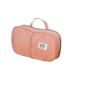 Sac de rangement pour soutien-gorge de voyage, organisateur de sous-vêtements en nylon imperméable avec support rigide pour l'organisation des vêtements de voyage, forme rectangulaire - Product Image 5