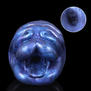 GEEBA Sex <b>Toys</b> <b>for</b> <b>Men</b> Silicone Vagina Male Masturbator Soft Stick Animal Mouth and Deep Throat Artificial Pocket Pussy Massager - Product Image 1