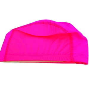 Bonnet de bain en nylon et polyester, couleur unie, unisexe, pour la natation et les sports nautiques, styles variés multicolores - Product Image 1