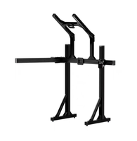 Support de moniteur de simulation de course personnalisé DIY à 4 écrans, support de montage 4080 pour moniteur de simulation de course