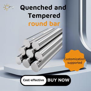 AISI1045(US)/C45E(EN)/45 # стальной Закаленный и закаленный круглый стальной стержень QT - Product Image 2