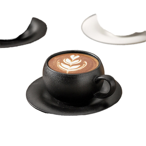 Tasse à café en céramique Vintage haut de gamme moderne de Style italien givré <span class=keywords><strong>Cabo</strong></span> Latte fleur tasse lumière luxe haute valeur haute qualité tasse - Product Image 1