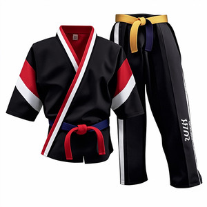 12 oz algodón lienzo <span class=keywords><strong>Karate</strong></span> uniforme Karategui Gi <span class=keywords><strong>Karate</strong></span> traje para niños y adultos - Product Image 4