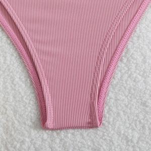 Nuevos Conjuntos de Bikini Brasileños Extremos de Micro Triángulo con Tanga y Tie-Dye Personalizables al por Mayor para Mujer 2023 - Product Image 4