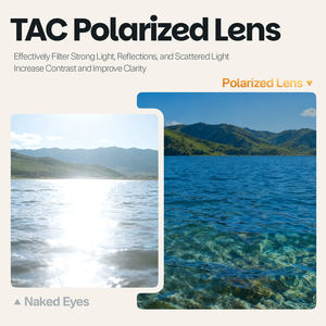 Gafas de Sol Personalizadas con Logotipo Privado, Unisex, de Gran Tamaño, Polarizadas, de una Sola Pieza, con Protección UV, Retro, para Senderismo - Product Image 2