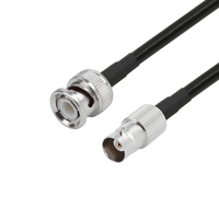 Câble coaxial RF à double blindage personnalisé LMR240 BNC vers TNC à faible perte et haute fréquence, assemblage de câble d'extension d'antenne 50 ohms