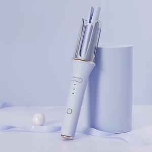 <span class=keywords><strong>Fer</strong></span> à <span class=keywords><strong>friser</strong></span> professionnel en céramique à glaçure céramique, chauffe en 30 secondes, réduit les frisottis pour des <span class=keywords><strong>boucles</strong></span> lisses - Product Image 2