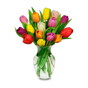 Venta al por Mayor de Fábrica, Flor de Tulipán Artificial de Gel de Sílice Hecha a Mano con Tacto Real, Alta Calidad, Ecológica, Decoración para Bodas y Hogar - Product Image 1