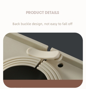 New Design Faucet <b>Water</b> <b>Catcher</b> Splash Guard Bathroom Drainage Mat Silicone Dish Drying Mat Sink Faucet Mat - Product Image 5
