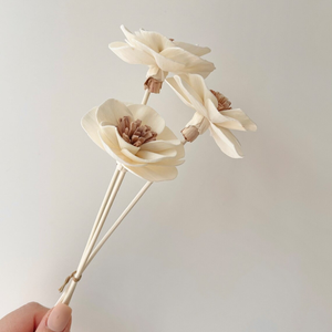 ソラフラワーディフューザーフラワーディフューザーリードディフューザー用プレゼントフラワー籐スティック - Product Image 1