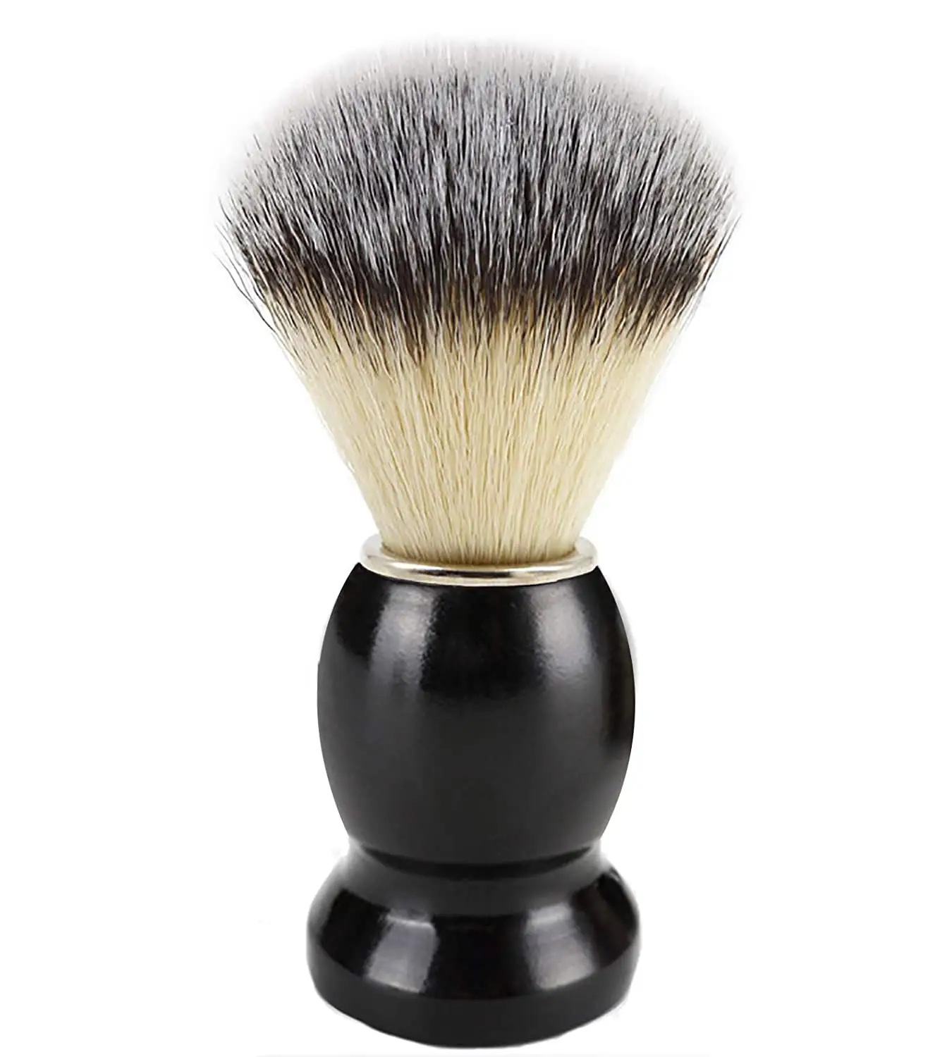 Hand Crafted Shaving Brush for Men, Wood Handle Hair Salon Shave Brush for Wet Shave Safety Razor