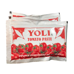 <span class=keywords><strong>Double</strong></span> concentré 28-30% pâte de <span class=keywords><strong>tomate</strong></span> 70g sauce tomates en sachet - Product Image 6