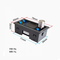 Module ZK-SMC01 42 57 Contrôleur de moteur pas à pas, carte de contrôle de vitesse et d'angle par impulsions, programmable, PLC, série
