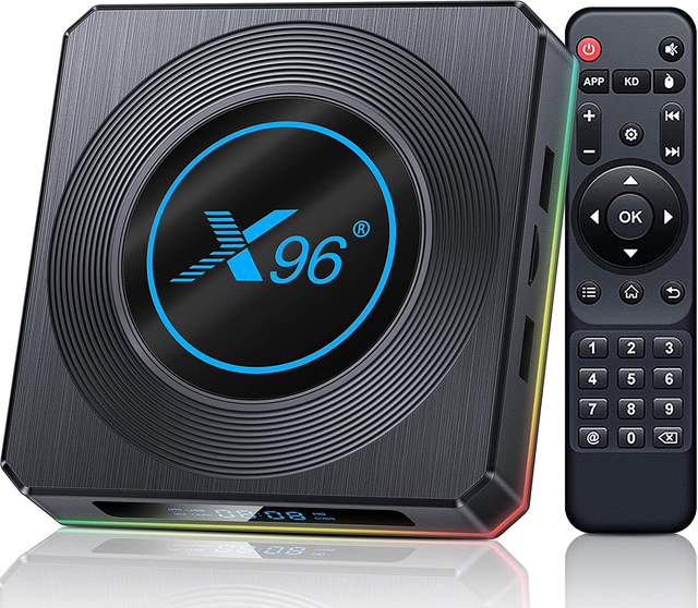 High Quality Xtream Set Top Box Amlogic S905x4 X96 X4 +4GB/64GB WiFi Lan X96 X4 Smart Tv Box