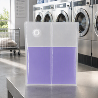 Sacs transparents PA/PE avec valve thermoscellable pour taille personnalisable pour détergent liquide ménager 5 gallons
