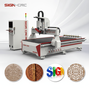 ATC 数控雕刻机 1325，带 9KW ISO30 主轴，自动换刀，适用于木工加工 - Product Image 1