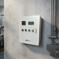 Armoire de commande murale pour moteur triphasé 380V 18,5kW avec démarreur étoile-triangle pour pompe submersible IP54
