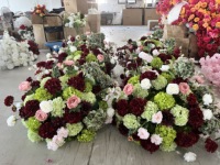L-R474 Nouvelle Arrivée Personnalisée Boule de Fleurs Artificielles de Haute Qualité pour Centre de Table, Demande en Mariage, Événement, Décoration de Festival