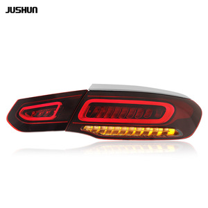 ไฟท้าย Jushun สำหรับ Mercedes Benz GLC GLE Coupe ปี 2015-2019 ดีไซน์ใหม่ พร้อมไฟ DRL LED และไฟเลี้ยว - Product Image 1